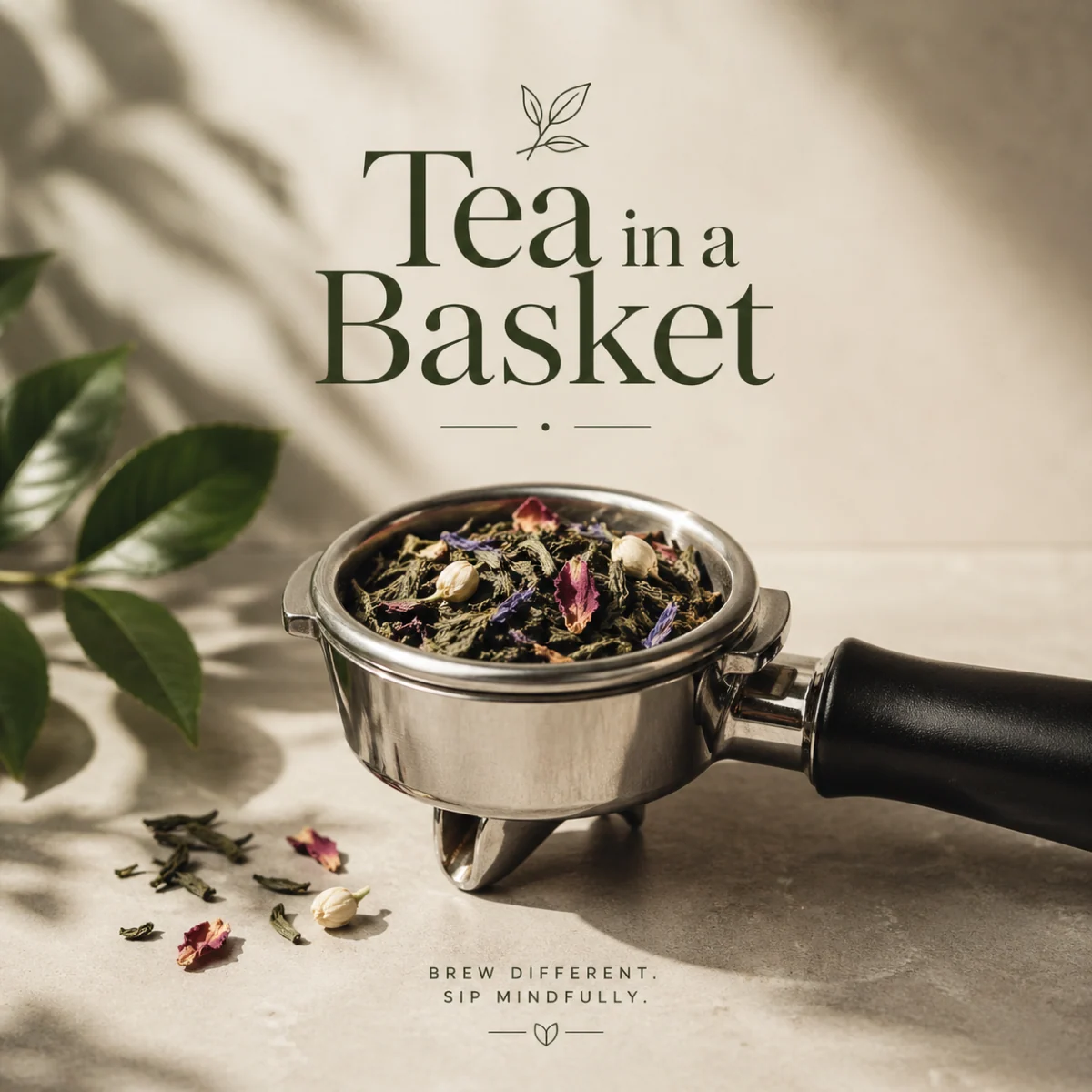 Tea in a basket profile cover